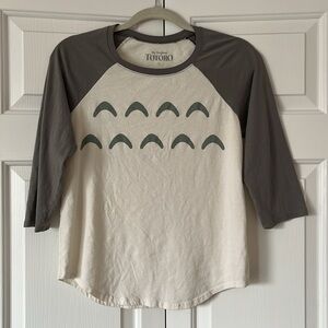 My Neighbor Totoro 3/4 sleeve tee, Size S